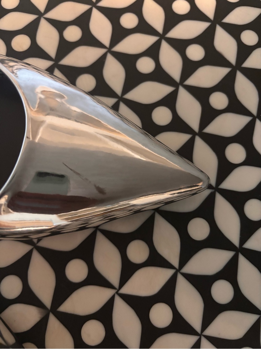 Steve Madden Silver Mules